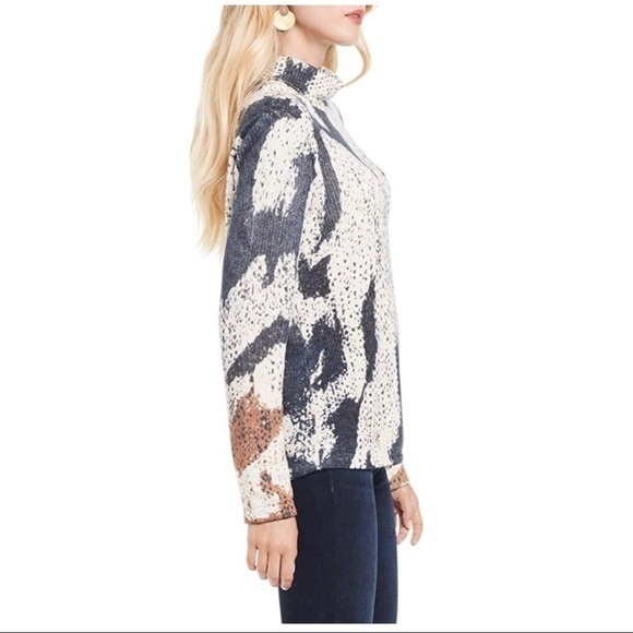 NWT NIC+ZOE Tundra Turtleneck Sweater Size XS - Picture 3 of 7